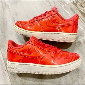 Nike Air Force 1 LVS UV (GS) Siren Red Sneaker 12C
